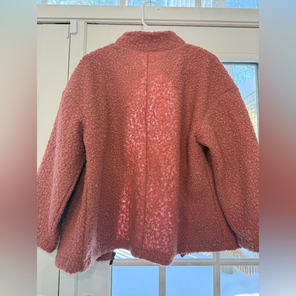 Anne Klein Textured Pink Jacket - Picture 7 of 7